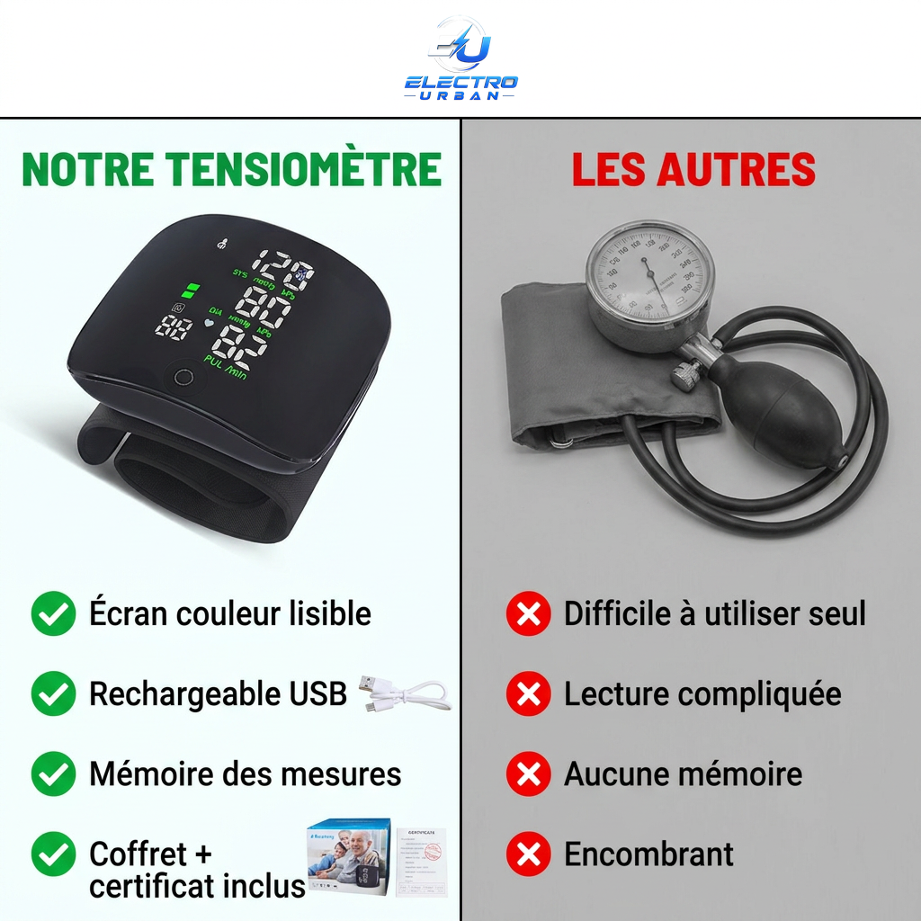 Electro Urban™- Tensiomètre électronique automatique